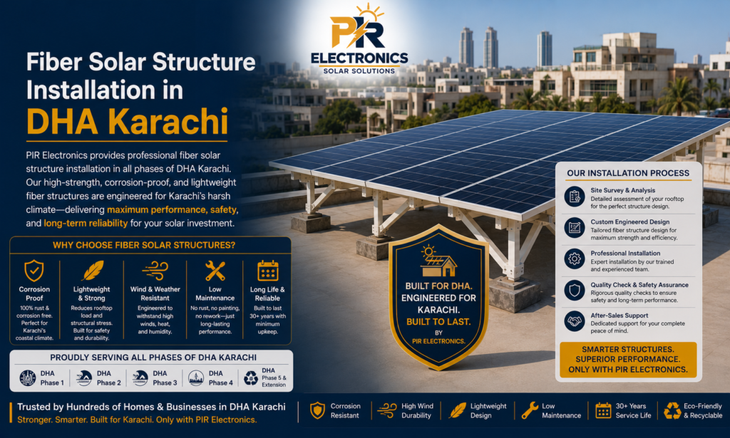 solar structure DHA Karachi