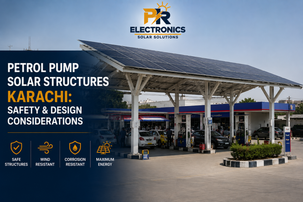 petrol pump solar structures Karachi