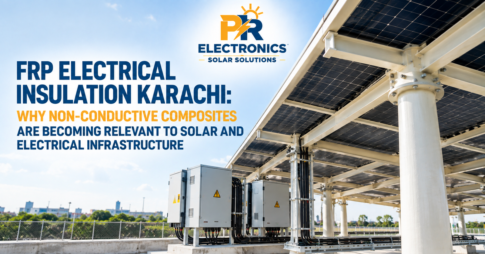 FRP Electrical Insulation Karachi: Why Non-Conductive Composites Are Becoming Relevant to Solar and Electrical Infrastructure