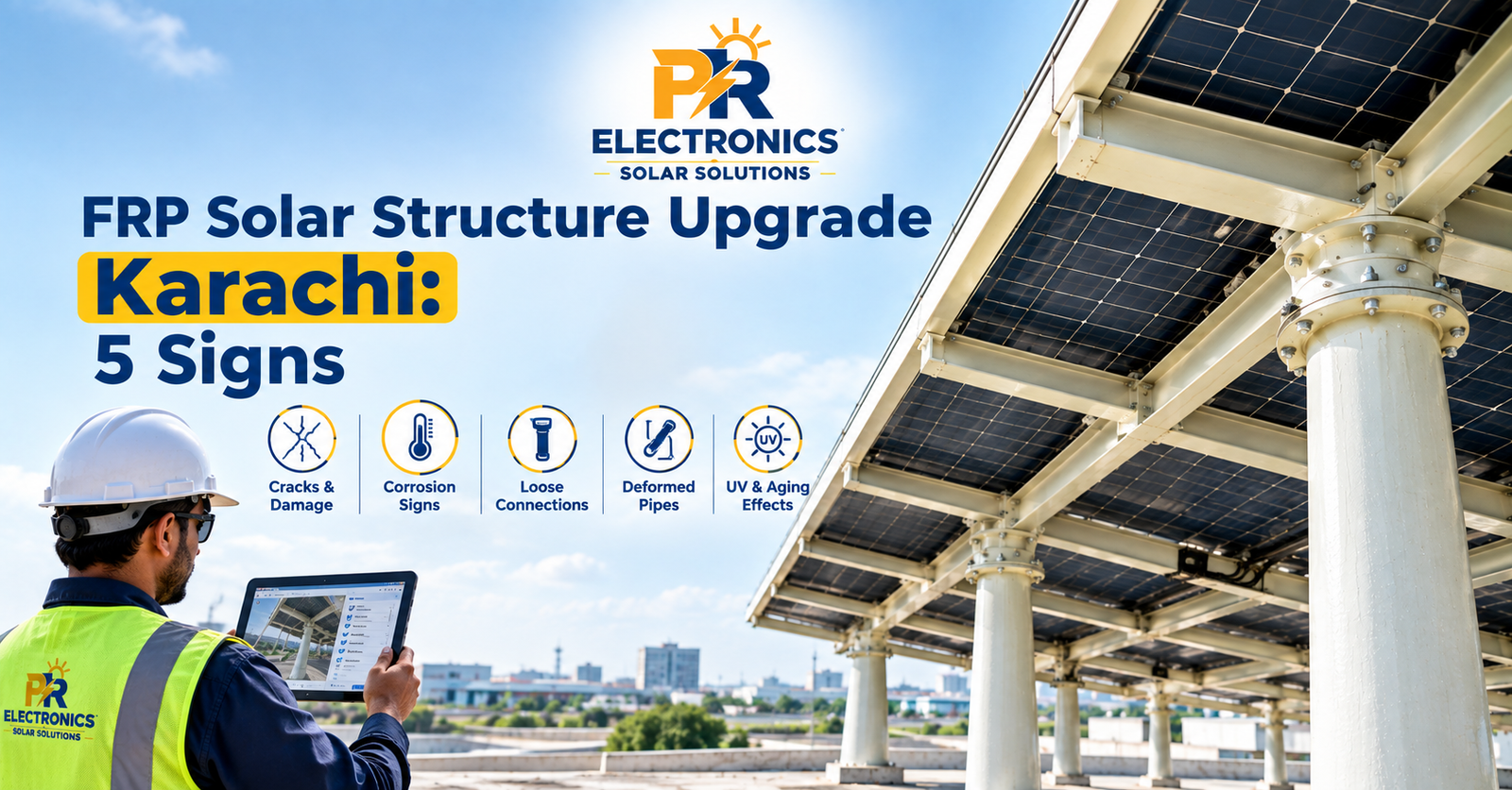 FRP Solar Structure Upgrade Karachi: 5 Signs