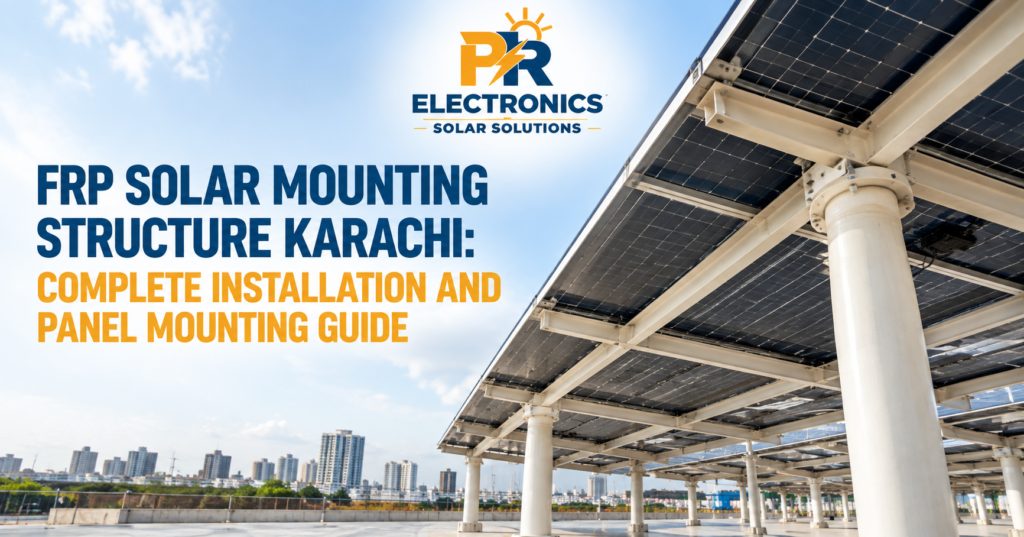 FRP solar mounting structure Karachi