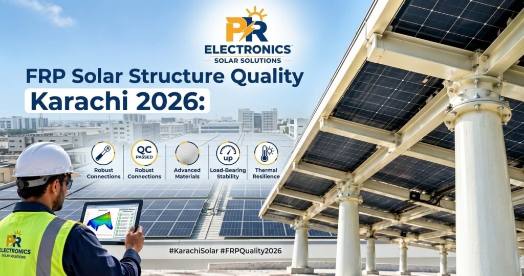 FRP Solar Structure Quality Karachi