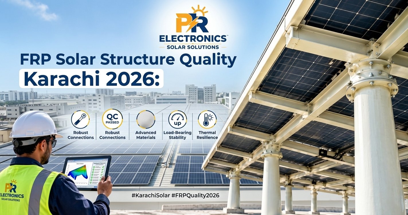 FRP Solar Structure Quality Karachi 2026