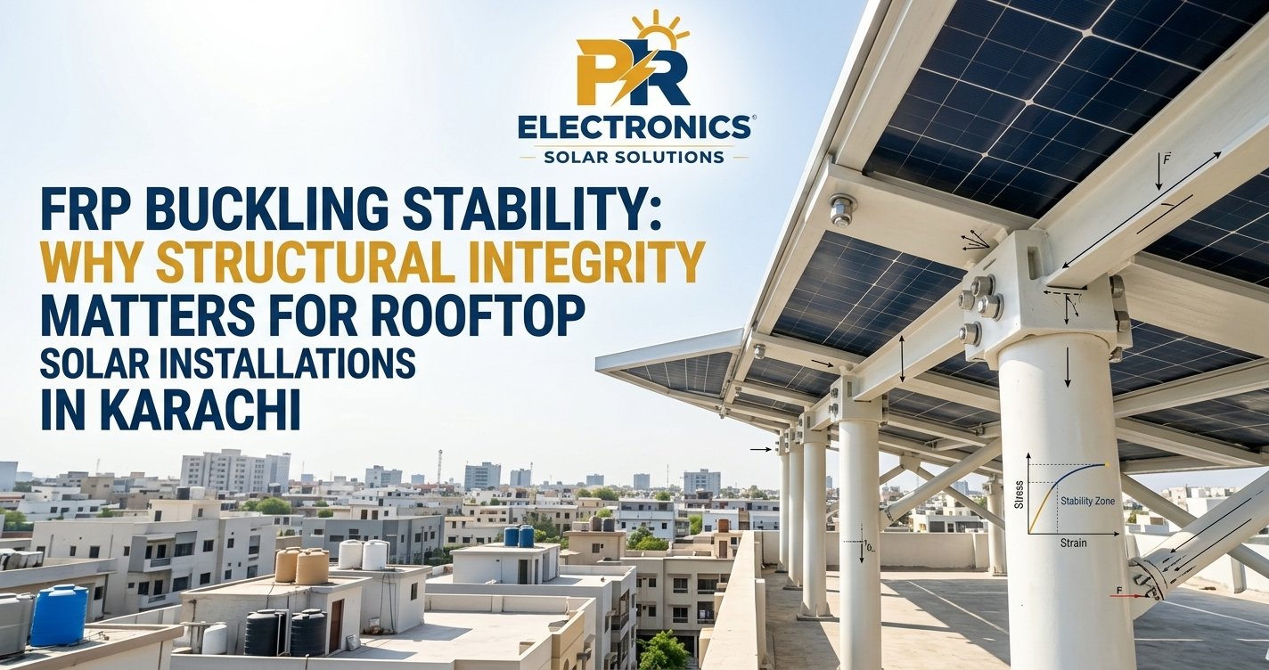 Why FRP Buckling Stability Matters for Solar Structures on Karachi Rooftops