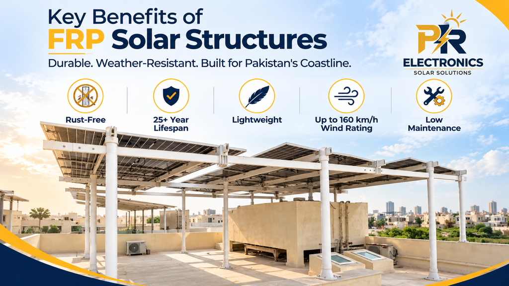 FRP solar structure Karachi

